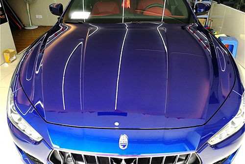 汽車保養(yǎng)項目中的鍍晶、鍍膜UV固化機設(shè)備快速照射固化